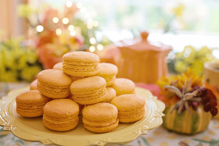 Elegant and Colorful Homemade Macarons